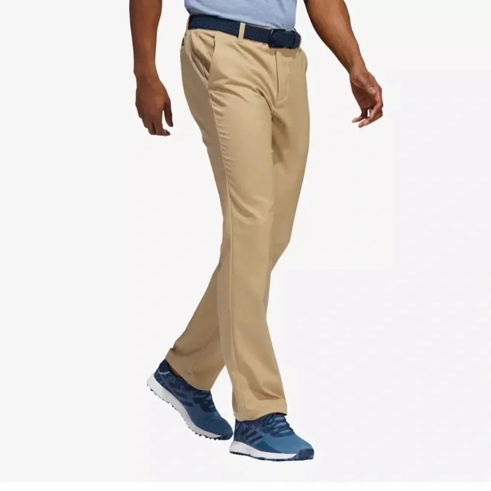 Adidas ClimaCool Golf Pants Khaki 32x32 Lightweight Performance Chinos